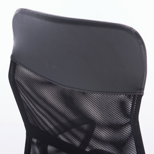 Кресло офисное Brabix Tender MG-330 сетка/ткань/кожзам, черное 531845 фото 4